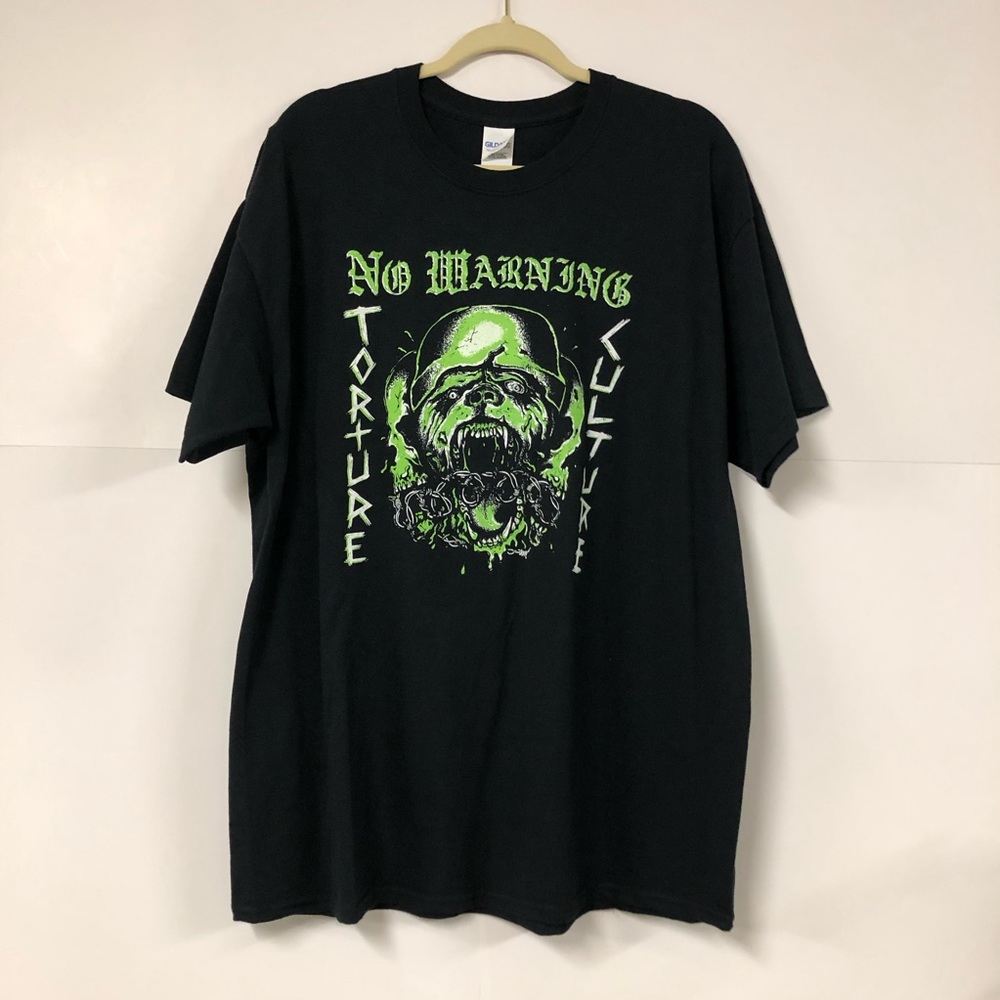 No Warning Torture Culture Tour Tee Black Size XL